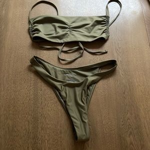 Inez Valentine two piece swim bikini. Small- New- liner is on suit
